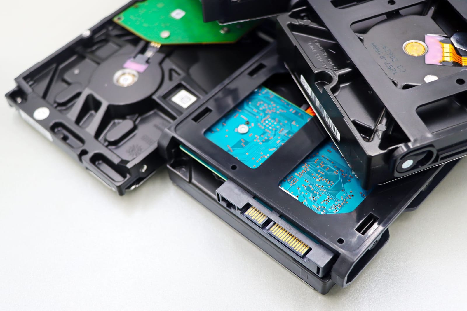 Discos de armazenamento utilizados em sistemas de backup